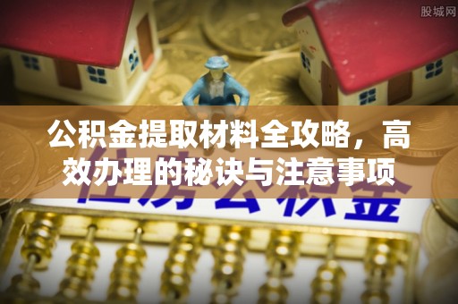 平顶山公积金提取材料全攻略，高效办理的秘诀与注意事项