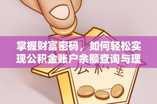 平顶山掌握财富密码，如何轻松实现公积金账户余额查询与理财规划