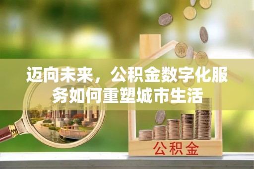 平顶山迈向未来，公积金数字化服务如何重塑城市生活