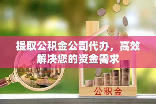 平顶山提取公积金公司代办，高效解决您的资金需求