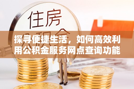 平顶山探寻便捷生活，如何高效利用公积金服务网点查询功能