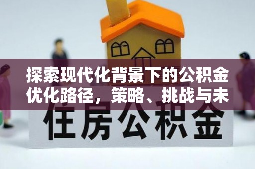 平顶山探索现代化背景下的公积金优化路径，策略、挑战与未来展望