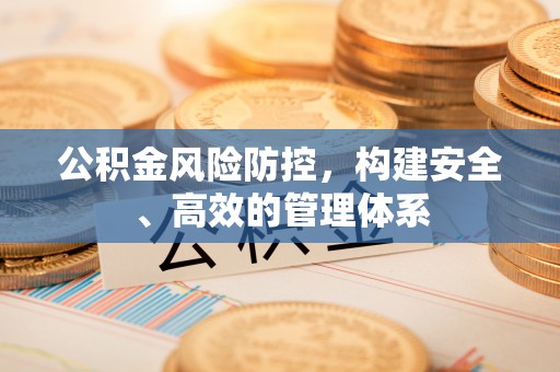 平顶山公积金风险防控，构建安全、高效的管理体系