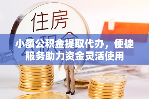 平顶山小额公积金提取代办，便捷服务助力资金灵活使用
