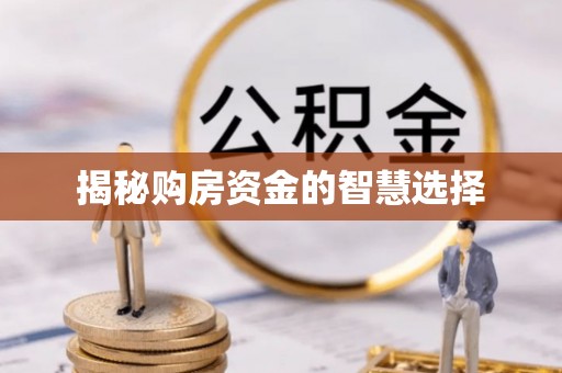 平顶山揭秘购房资金的智慧选择