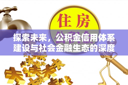 平顶山探索未来，公积金信用体系建设与社会金融生态的深度融合
