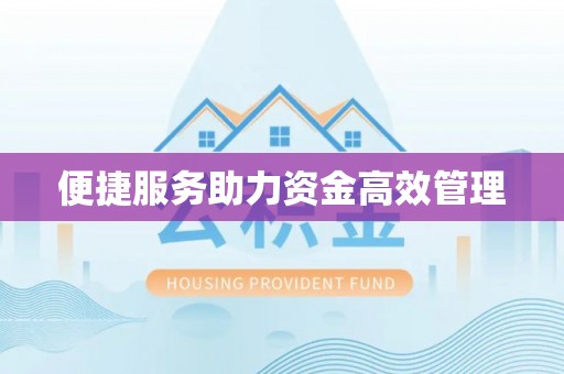 平顶山便捷服务助力资金高效管理