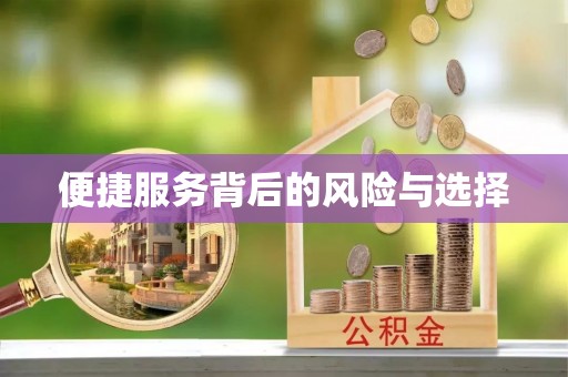 平顶山便捷服务背后的风险与选择
