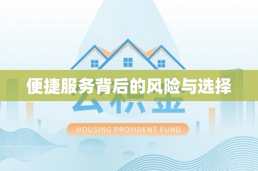 平顶山便捷服务背后的风险与选择
