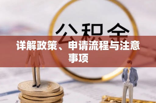 平顶山详解政策、申请流程与注意事项