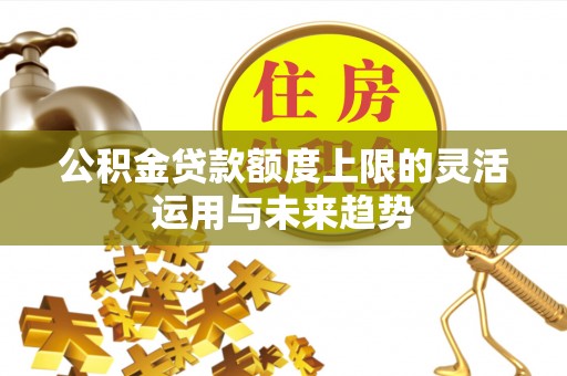 平顶山公积金贷款额度上限的灵活运用与未来趋势